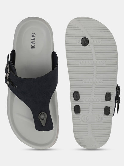 Slider for Men | Lightweight & Comfortable with EVA Insole Silicon Upper Sole Slip on Closure