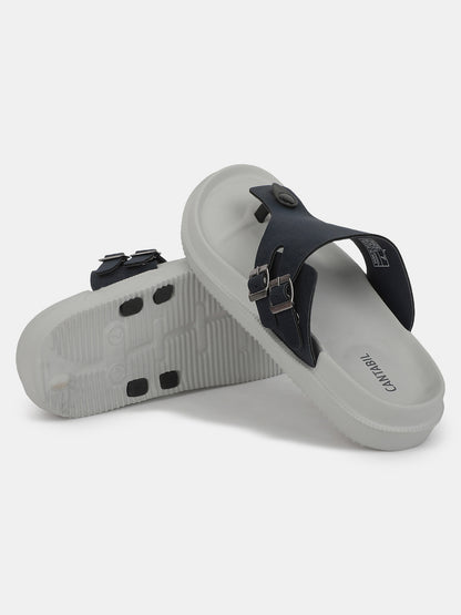Slider for Men | Lightweight & Comfortable with EVA Insole Silicon Upper Sole Slip on Closure