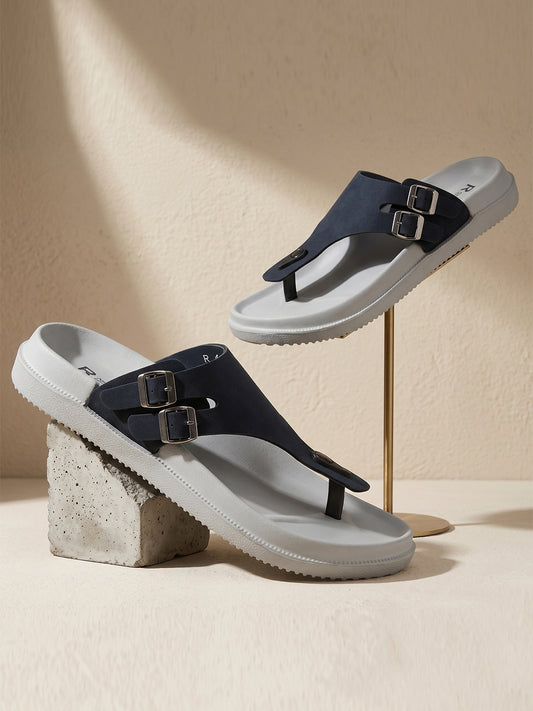 Slider for Men | Lightweight & Comfortable with EVA Insole Silicon Upper Sole Slip on Closure
