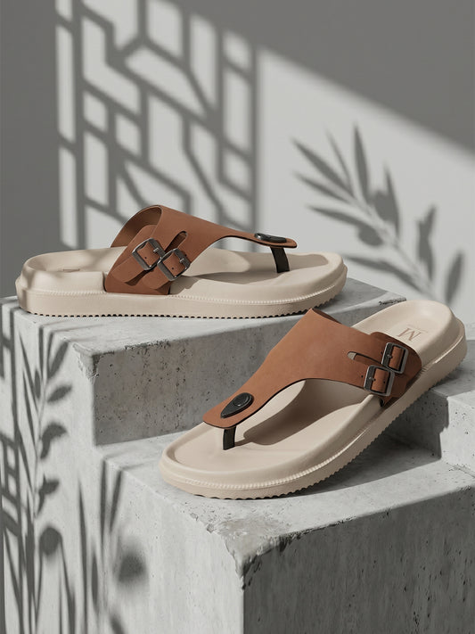 Slider for Men | Lightweight & Comfortable with EVA Insole Silicon Upper Sole Slip on Closure