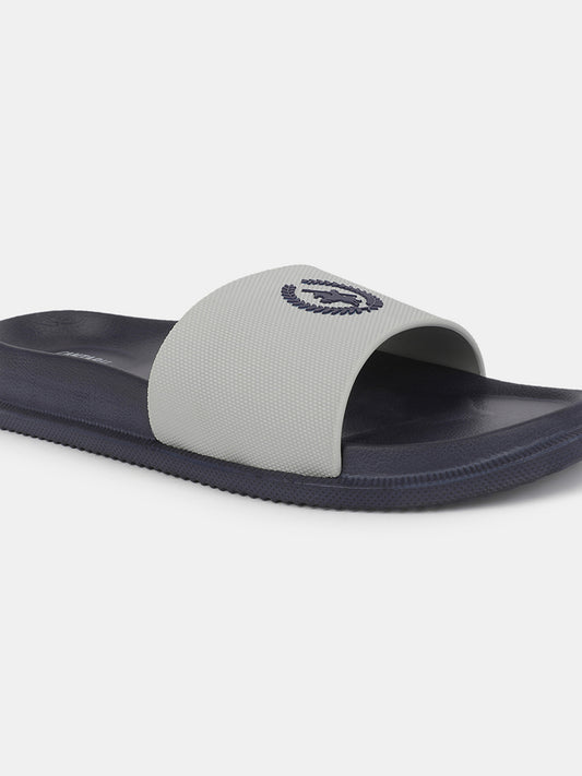 Slider for Men l Lightweight & Comfortable with EVA Insole Silicon Upper Sole Slip on Closure