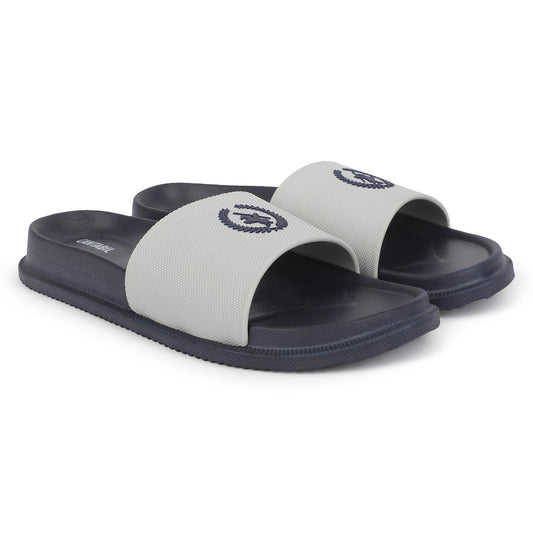 Slider for Men l Lightweight & Comfortable with EVA Insole Silicon Upper Sole Slip on Closure