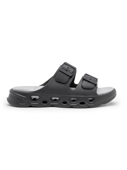 Grey Colourblock Casual Flip-flop for Men