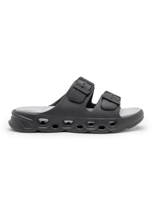 Grey Colourblock Casual Flip-flop for Men