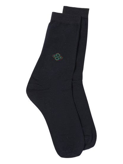 Men Set of 5 Navy Socks