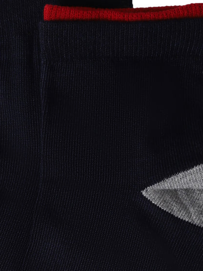 Men's Navy Blue Basic Ankle length Socks -Pack of 5
