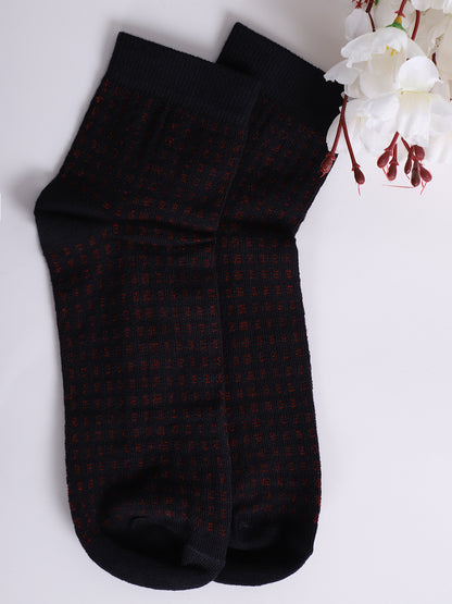 Men's Navy Blue Basic Ankle length Socks -Pack of 5