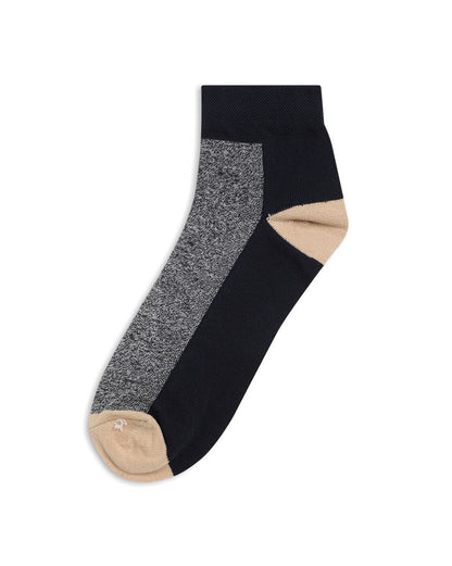 Men Set of 5 Navy Ankle Length Socks