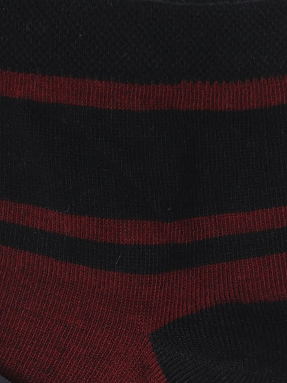 Men's Maroon Fashion Ankle length  Socks -Pack of 5
