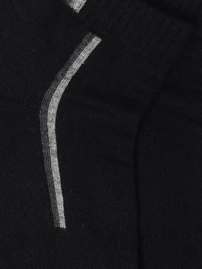 Men's Black Fashion Ankle length  Socks -Pack of 5