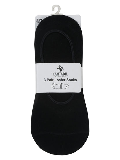 Men's Mix (Navy,Grey,Black) Basic No Show / Loafer Socks -Pack of 6