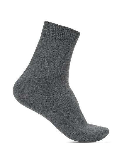 Men's Mix (Navy,Grey,Black) Basic Ankle length Socks -Pack of 3