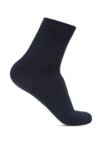 Men's Mix (Navy,Grey,Black) Basic Ankle length Socks -Pack of 3