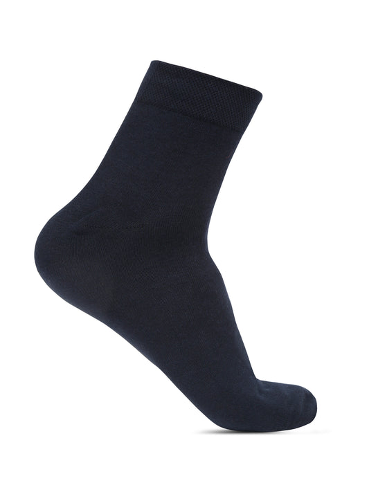 Men's Mix (Navy,Grey,Black) Basic Ankle length Socks -Pack of 3