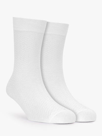 Men's Self Design Comfort Fit Cotton Nylon Socks
