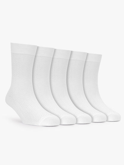 Men's Self Design Comfort Fit Cotton Nylon Socks