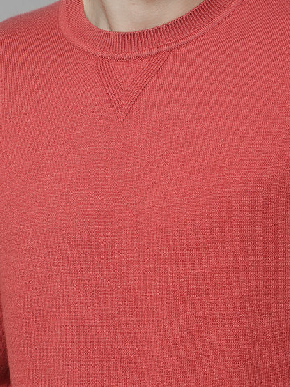 Sweater for Men | Winter Wear Fancy Fabric Pull-On Closure Round Neck Regular Fit Solid Pattern