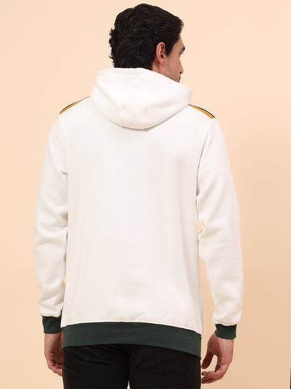 Sweatshirt for Men | Winter Wear Poly Cotton Fabric Pull-On Closure Hooded Neck Regular Fit Solid Pattern