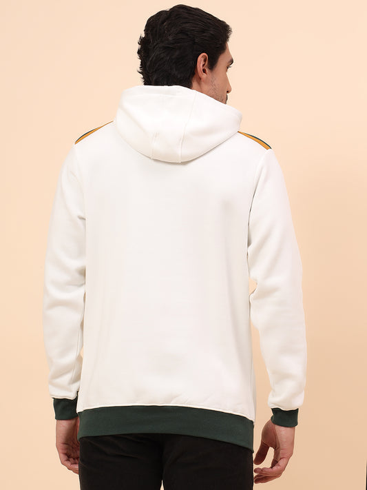 Sweatshirt for Men | Winter Wear Poly Cotton Fabric Pull-On Closure Hooded Neck Regular Fit Solid Pattern