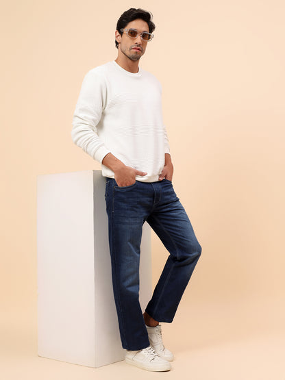 Sweatshirt for Men | Winter Wear Poly Cotton Fabric Pull-On Closure Round Neck Regular Fit Solid Pattern