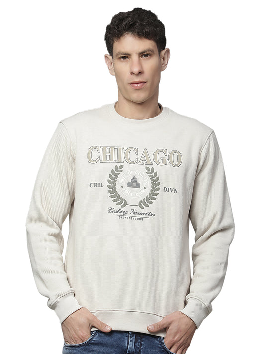 Sweashirt for Men | Breathable & Soft with Color Fastness Regular Fit