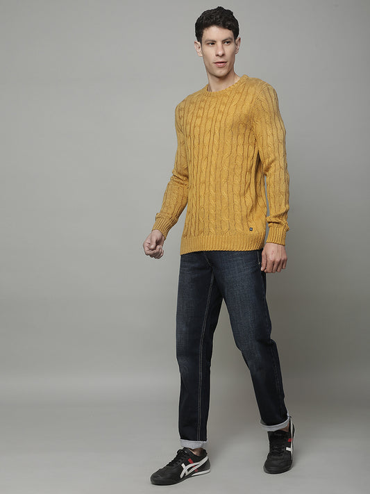 Sweater for Men | Winter Wear Acrylic Fabric Pull-on Closure Round Neck