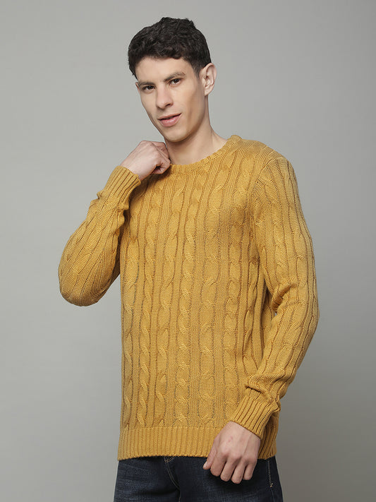 Sweater for Men | Winter Wear Acrylic Fabric Pull-on Closure Round Neck