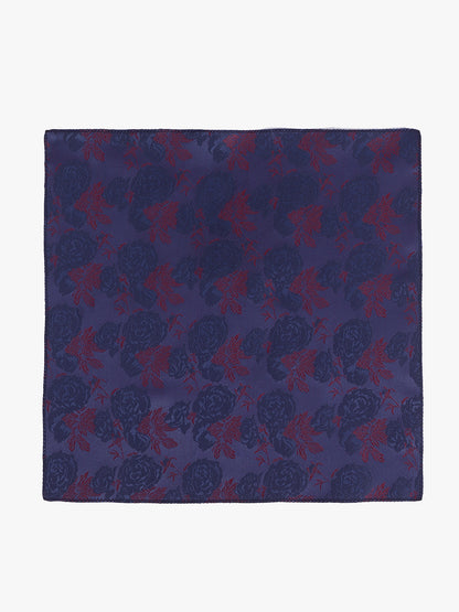 Men's Brown Printed Tie With Pocket Square Set