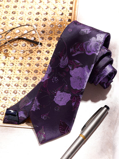 Men's Printed Wine Regular Broad