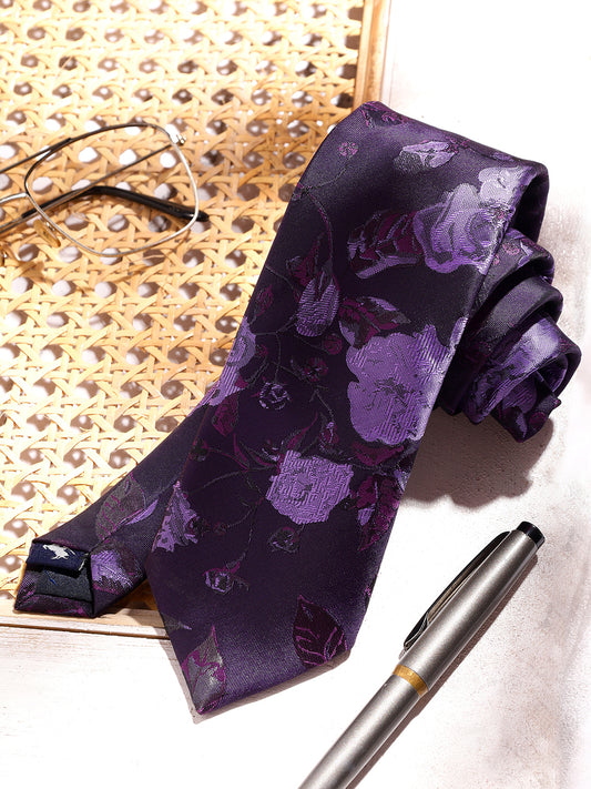 Men's Printed Wine Regular Broad