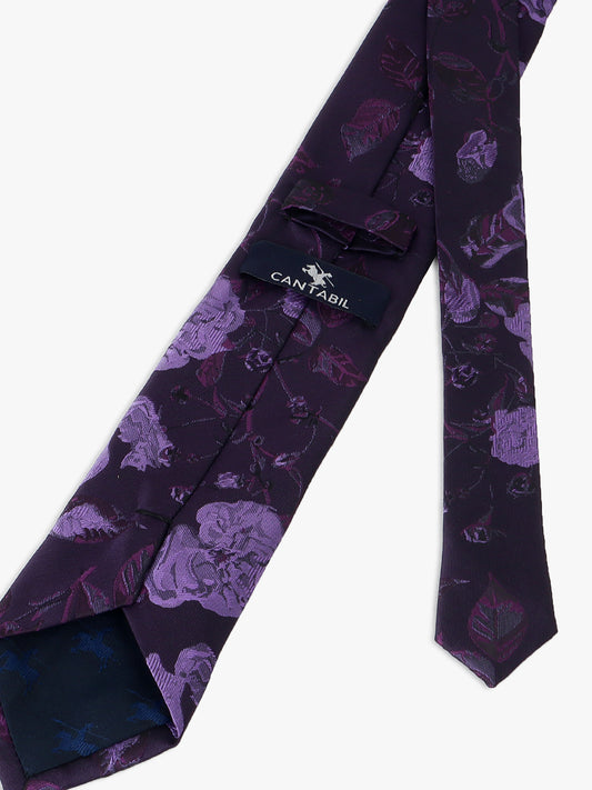 Men's Printed Wine Regular Broad