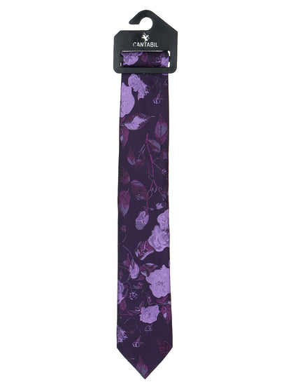 Men's Printed Wine Regular Broad