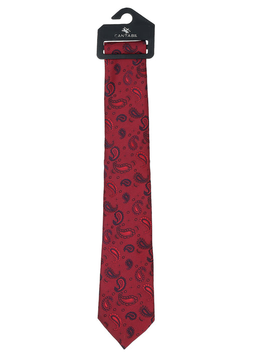 Men's Printed Maroon Regular Broad