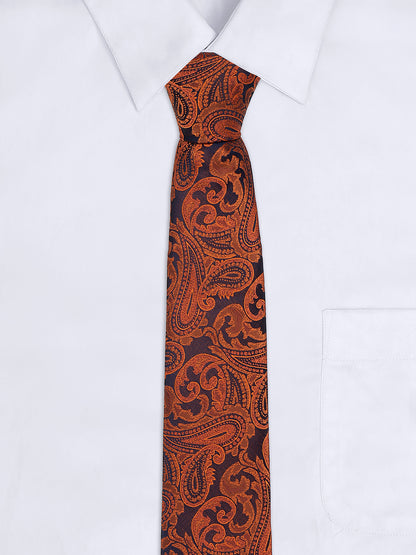 Men's Printed Gold Regular Broad