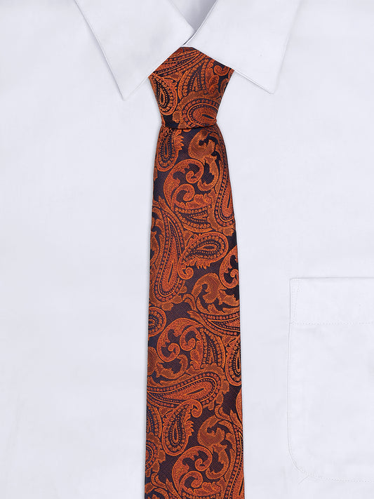 Men's Printed Gold Regular Broad