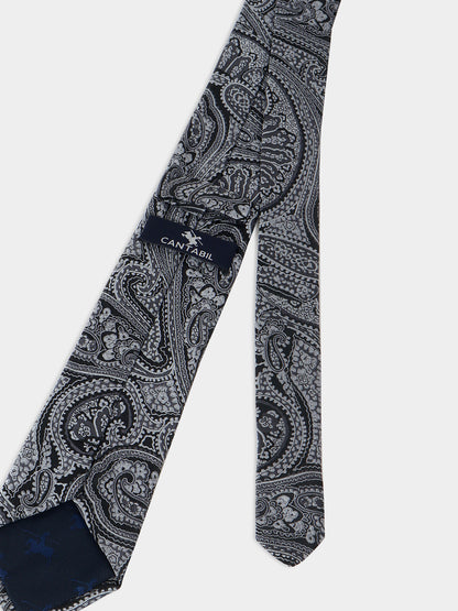 Men's Printed Grey Regular Broad