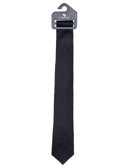 Men's Paisley Design Black Tie