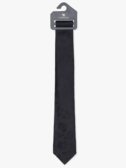 Men's Paisley Design Black Tie