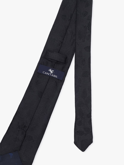 Men's Paisley Design Black Tie