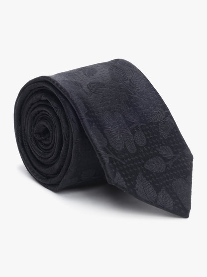 Men's Paisley Design Black Tie