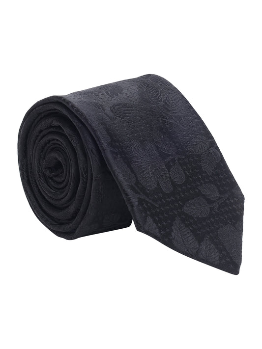 Men's Paisley Design Black Tie