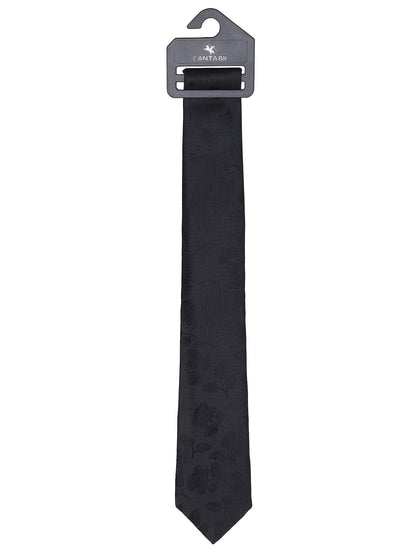 Men's Paisley Design Black Tie