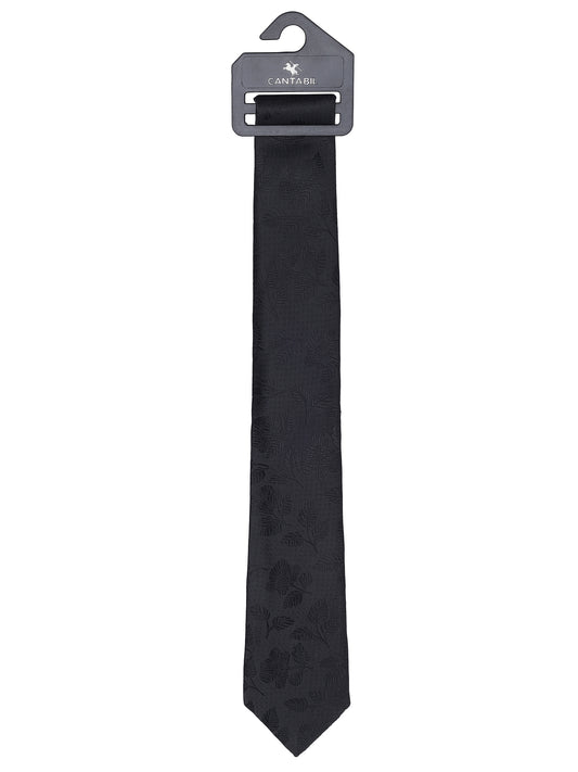 Men's Paisley Design Black Tie