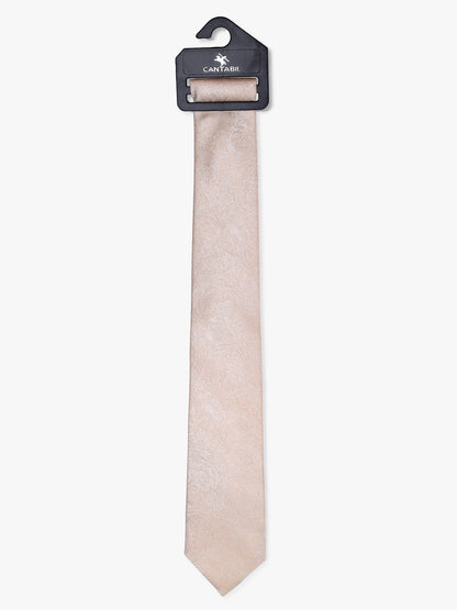 Men's Paisley Design Fawn Tie