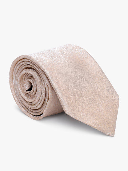 Men's Paisley Design Fawn Tie
