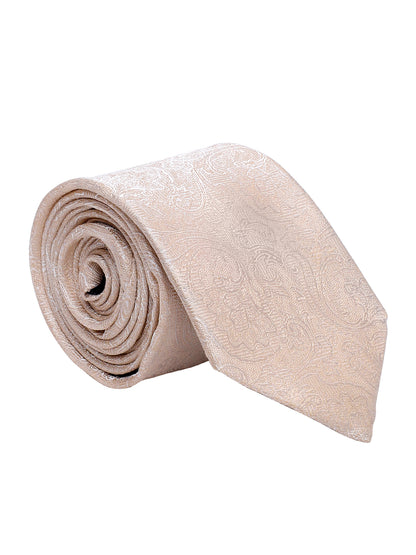 Men's Paisley Design Fawn Tie