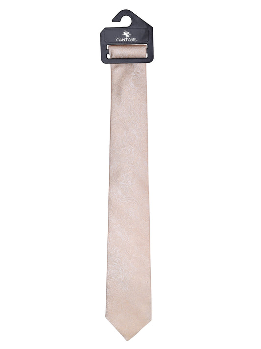 Men's Paisley Design Fawn Tie