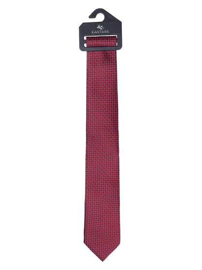 Men's Polka Dot Maroon Tie