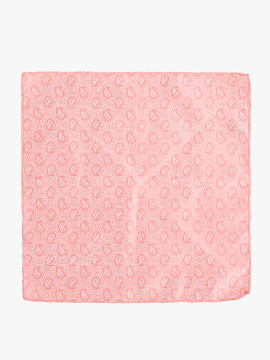 Men's Paisley Tie Set with Pocket Square