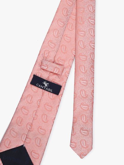 Men's Paisley Tie Set with Pocket Square
